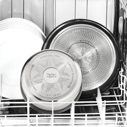 Tefal - 3-dielna nerezová sada riadu INGENIO COOK
