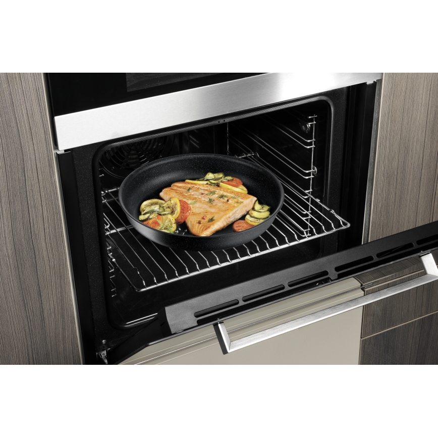 Tefal - 3-dielna sada panvíc INGENIO BLACK STONE