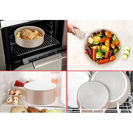 Tefal - 3-dielna sada panvíc INGENIO DELIGHT