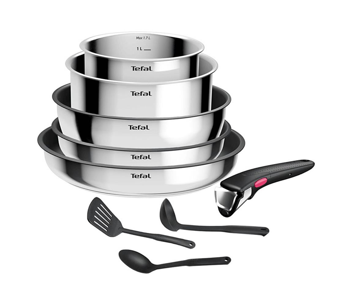 Tefal - 9-dielna sada riadu INGENIO COOK nerez L881S904