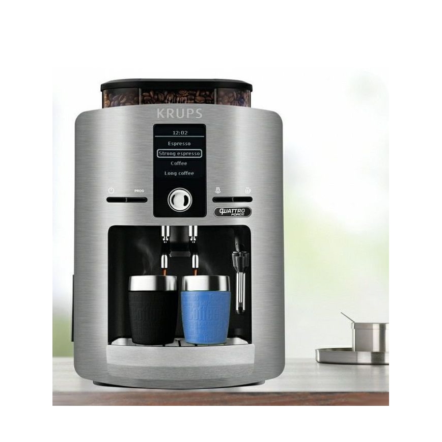 Tefal - Cestovný hrnček 200 ml TRAVEL CUP nerez/modrá