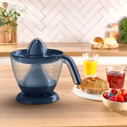Tefal - Elektrický odšťavovač na citrusy MORNING CITRUS PRESS 0,8 l 25W/230V modrá