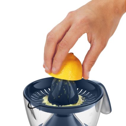 Tefal - Elektrický odšťavovač na citrusy MORNING CITRUS PRESS 0,8 l 25W/230V modrá