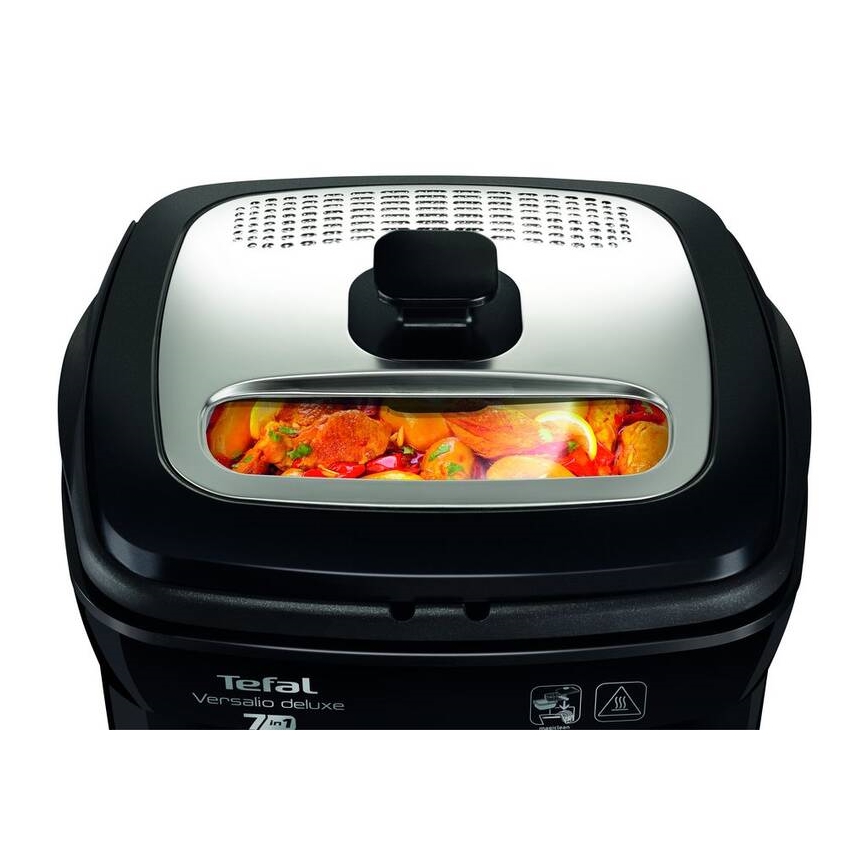 Tefal - Fritéza 2 l VERSALION DE LUXE 7v1 1600W/230V čierna