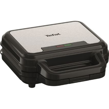 Tefal - Hriankovač ULTRA COMPACT 3v1 700W/230V čierna/matný chróm