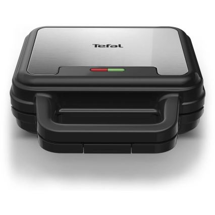 Tefal - Hriankovač ULTRA COMPACT 3v1 700W/230V čierna/matný chróm