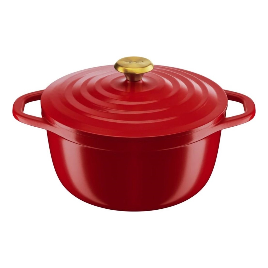 Tefal - Hrniec s pokrievkou 24 cm AIR červený