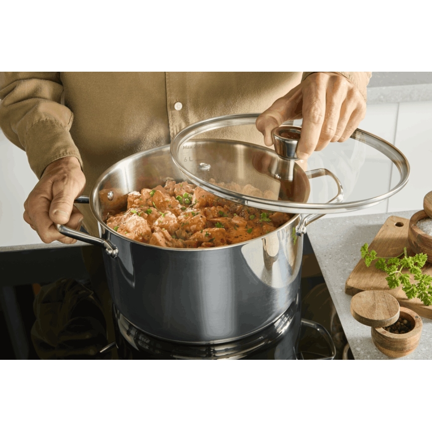Tefal - Hrniec s pokrievkou EMOTION+ XL 30 cm