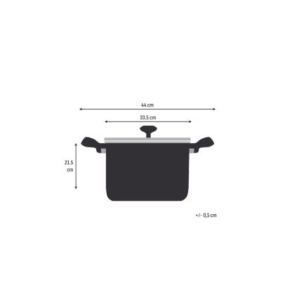 Tefal - Hrniec s pokrievkou EMOTION+ XL 32 cm