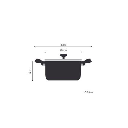 Tefal - Hrniec s pokrievkou EXTREME 18 cm