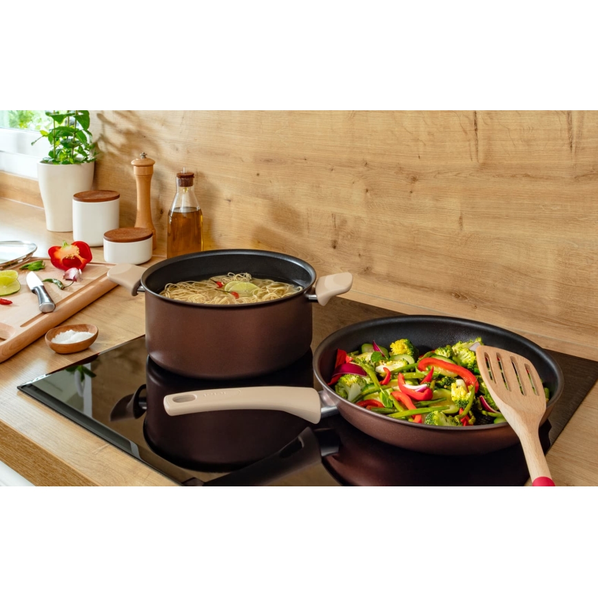Tefal - Hrniec s pokrievkou RESPECT pr. 24 cm