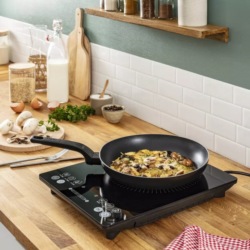 Tefal - Indukčný varič EVERYDAY SLIM 2100W/230V čierna