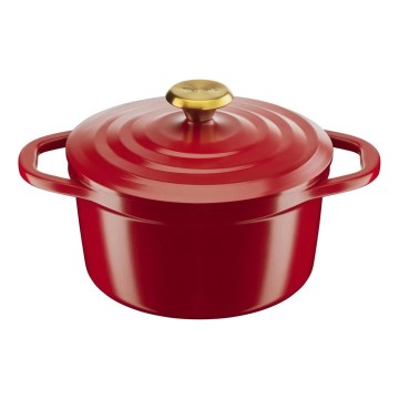 Tefal - Kastrol s poklicou AIR 20 cm červený