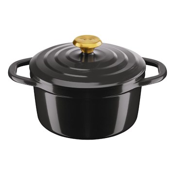 Tefal - Kastról s pokrievkou AIR 20 cm antracit