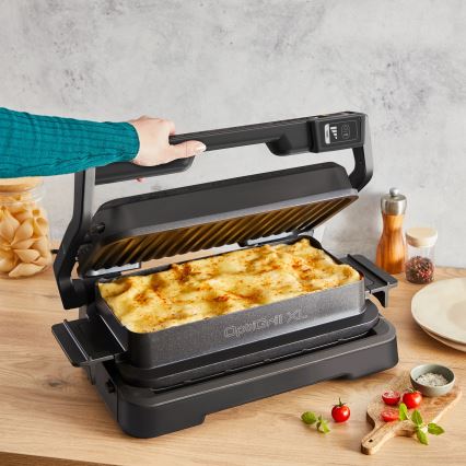 Tefal - Kontaktný gril OPTIGRILL 2200W/230V čierna