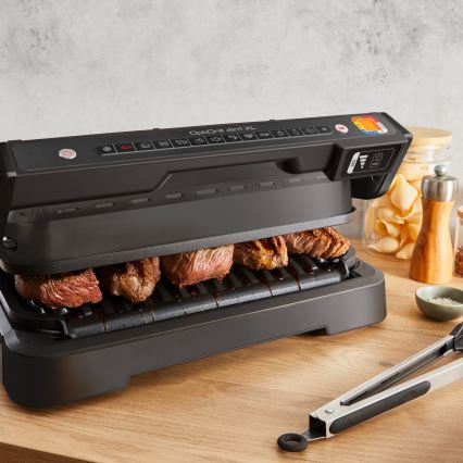 Tefal - Kontaktný gril OPTIGRILL 2200W/230V čierna
