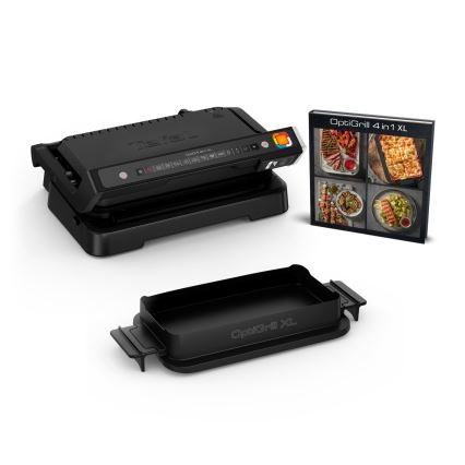Tefal - Kontaktný gril OPTIGRILL 2200W/230V čierna