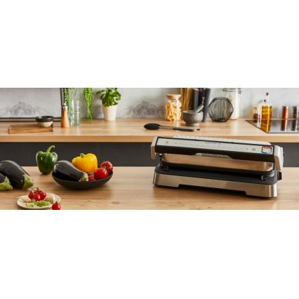 Tefal - Kontaktný gril OPTIGRILL 2v1 2000W/230V