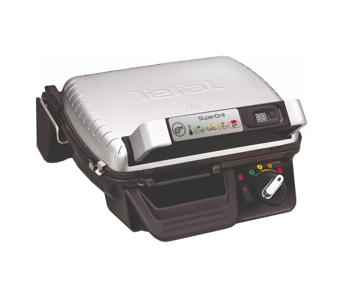 Tefal - Kontaktný gril SUPERGRILL 2000W/230V GC451B12