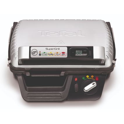 Tefal - Kontaktný gril SUPERGRILL 2000W/230V