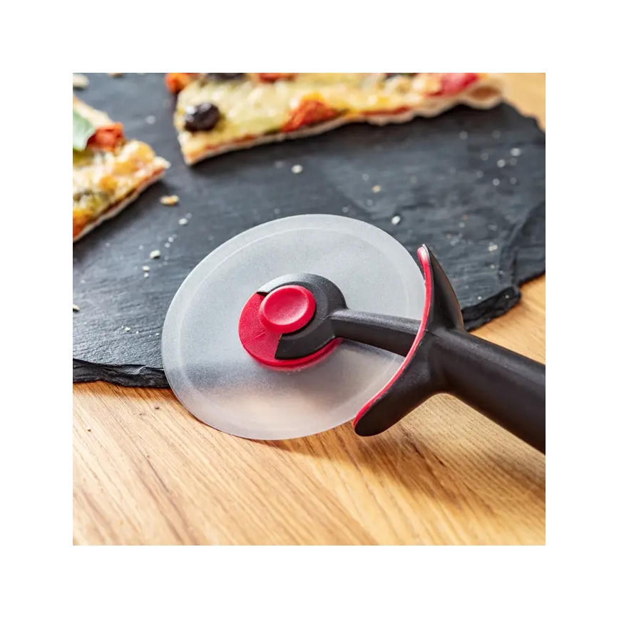 Tefal - Krájač na pizzu INGENIO nerez/čierna