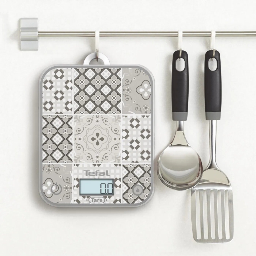 Tefal - Kuchynská váha OPTISS 2xAAA béžová