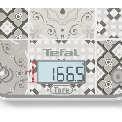 Tefal - Kuchynská váha OPTISS 2xAAA béžová