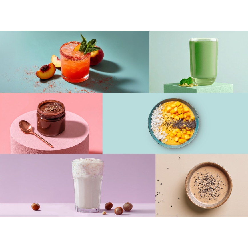 Tefal - Mixér na smoothie BLEND UP ESSENTIAL 800W/5V 1200 mAh
