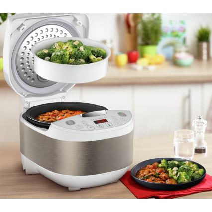 Tefal - Multifunkčný elektrický hrniec SIMPLY COOK PLUS 750W/230V