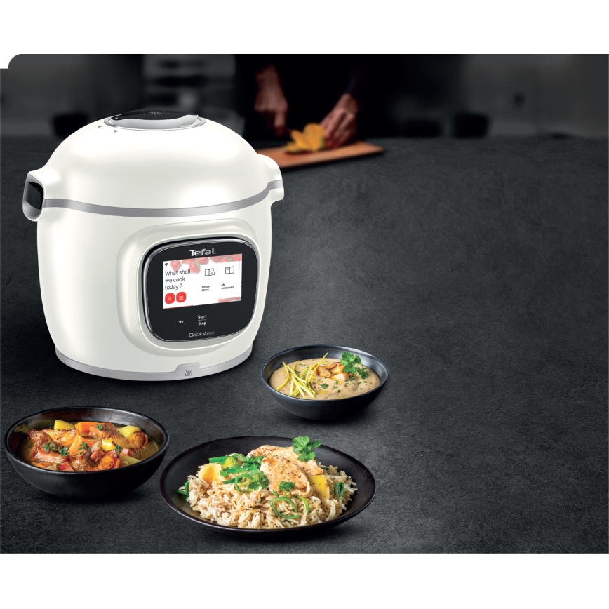 Tefal - Multifunkčný elektrický tlakový hrniec 6 l COOK4ME TOUCH PRO 1600W/230V Wi-Fi