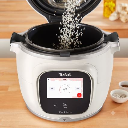 Tefal - Multifunkčný elektrický tlakový hrniec 6 l COOK4ME TOUCH PRO 1600W/230V Wi-Fi