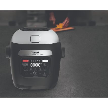 Tefal - Multifunkčný hrniec a teplovzdušná fritéza 2v1 MULTICOOK ACTIFRY 1334W/230V 6 l