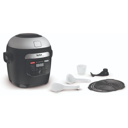 Tefal - Multifunkčný hrniec a teplovzdušná fritéza 2v1 MULTICOOK ACTIFRY 1334W/230V 6 l
