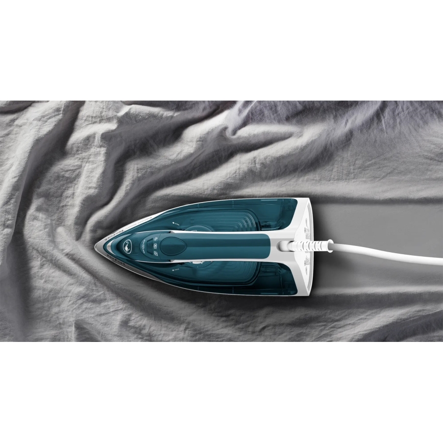 Tefal - Naparovacia žehlička EXPRESS STEAM 2400W/230V tyrkysová