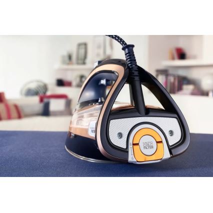 Tefal - Naparovacia žehlička ULTIMATE PURE 3000W/230V medená/čierna