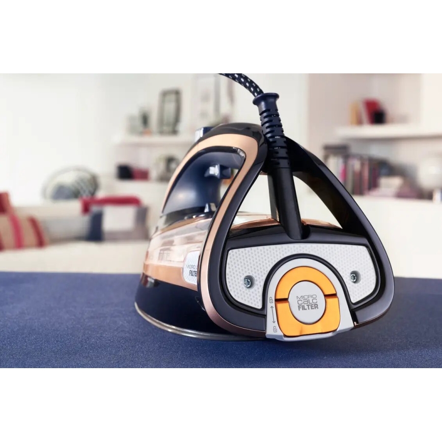 Tefal - Naparovacia žehlička ULTIMATE PURE 3000W/230V medená/čierna