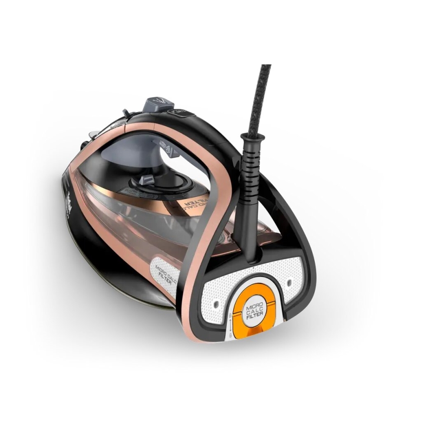 Tefal - Naparovacia žehlička ULTIMATE PURE 3000W/230V medená/čierna