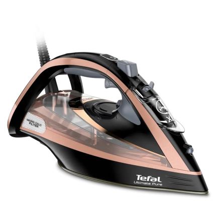 Tefal - Naparovacia žehlička ULTIMATE PURE 3000W/230V medená/čierna