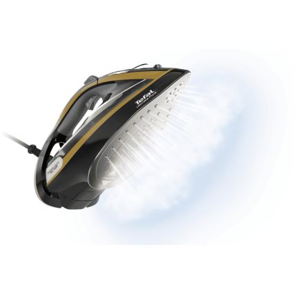 Tefal - Naparovacia žehlička ULTIMATE PURE 3000W/230V zlatá/čierna
