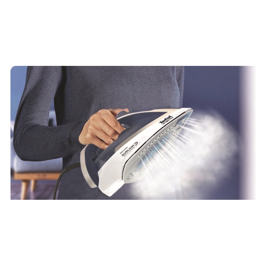 Tefal - Naparovacia žehlička ULTRAGLISS PLUS 2800W/230V modrá