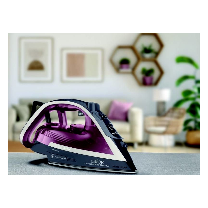 Tefal - Naparovacia žehlička ULTRAGLISS PLUS 2800W/230V vínová/šedá