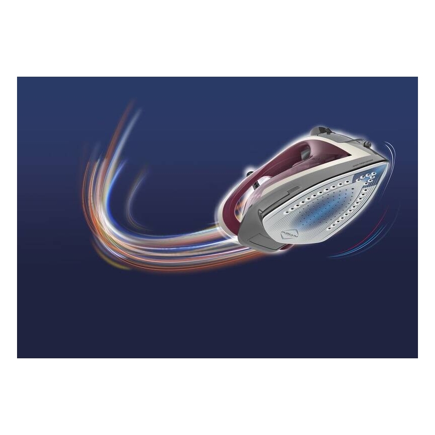 Tefal - Naparovacia žehlička ULTRAGLISS PLUS 2800W/230V vínová/šedá