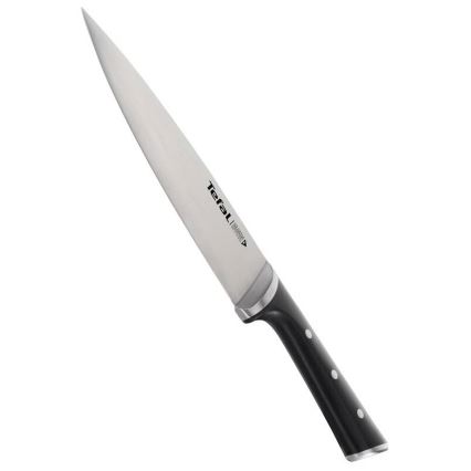 Tefal - Nerezový nôž chef ICE FORCE 20 cm lesklý chróm/čierna