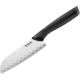 Tefal - Nerezový nôž santoku COMFORT 12,5 cm chróm/čierna