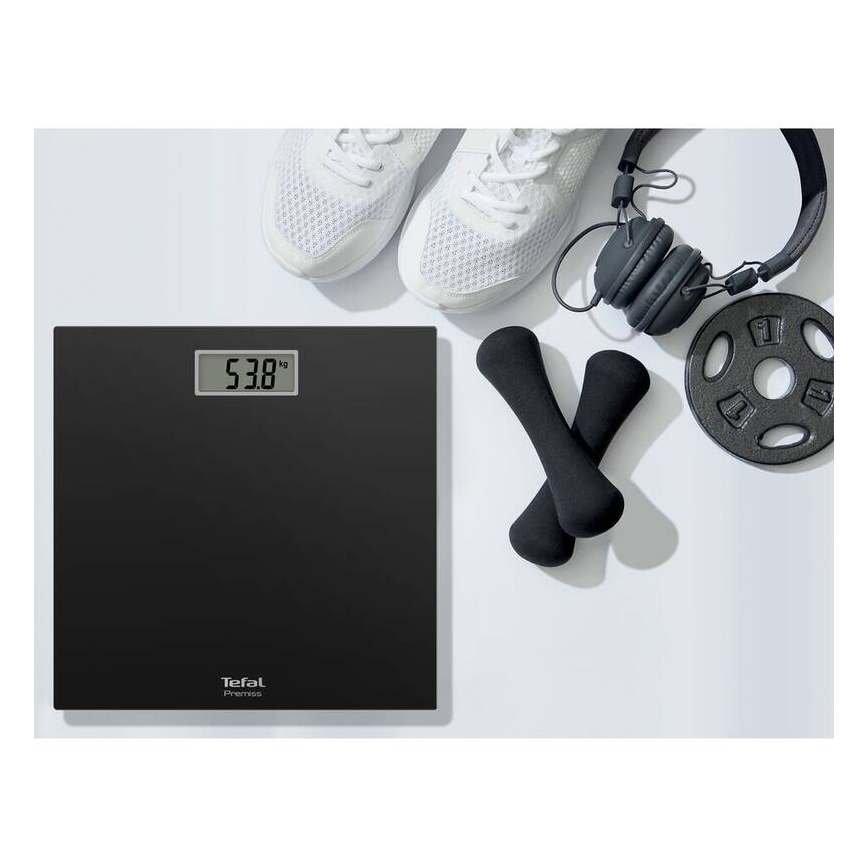 Tefal - Osobná váha PREMISS 1xCR2032 čierna