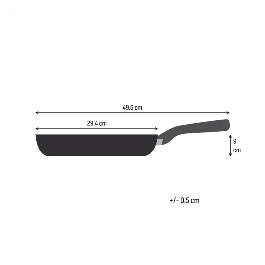 Tefal - Panvica EXTREME 28 cm z nehrdzavejúcej ocele