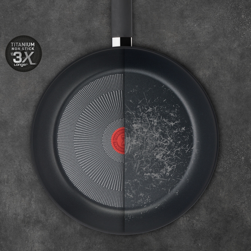 Tefal - Panvica wok TITANIUM FORCE 28 cm