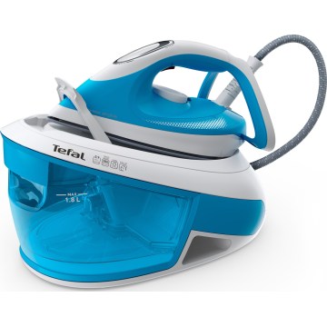 Tefal - Parný generátor EXPRESS AIRGLIDE 2800W/230V modrá
