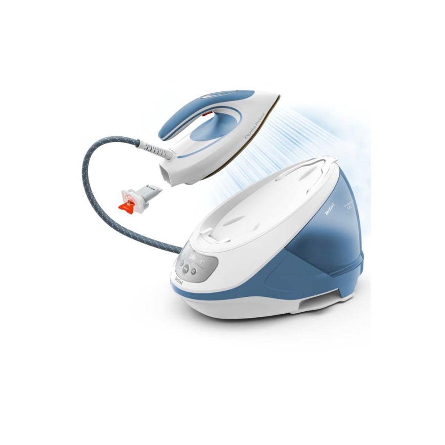 Tefal - Parný generátor EXPRESS PROTECT 2800W/230V modrá