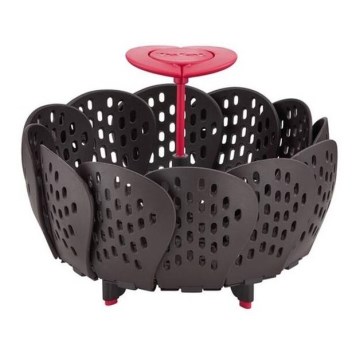 Tefal - Parný košík INGENIO čierna/červená
